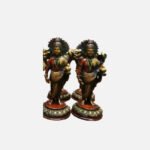 Lord Dhanvantari Brass Idol ( Small Size)